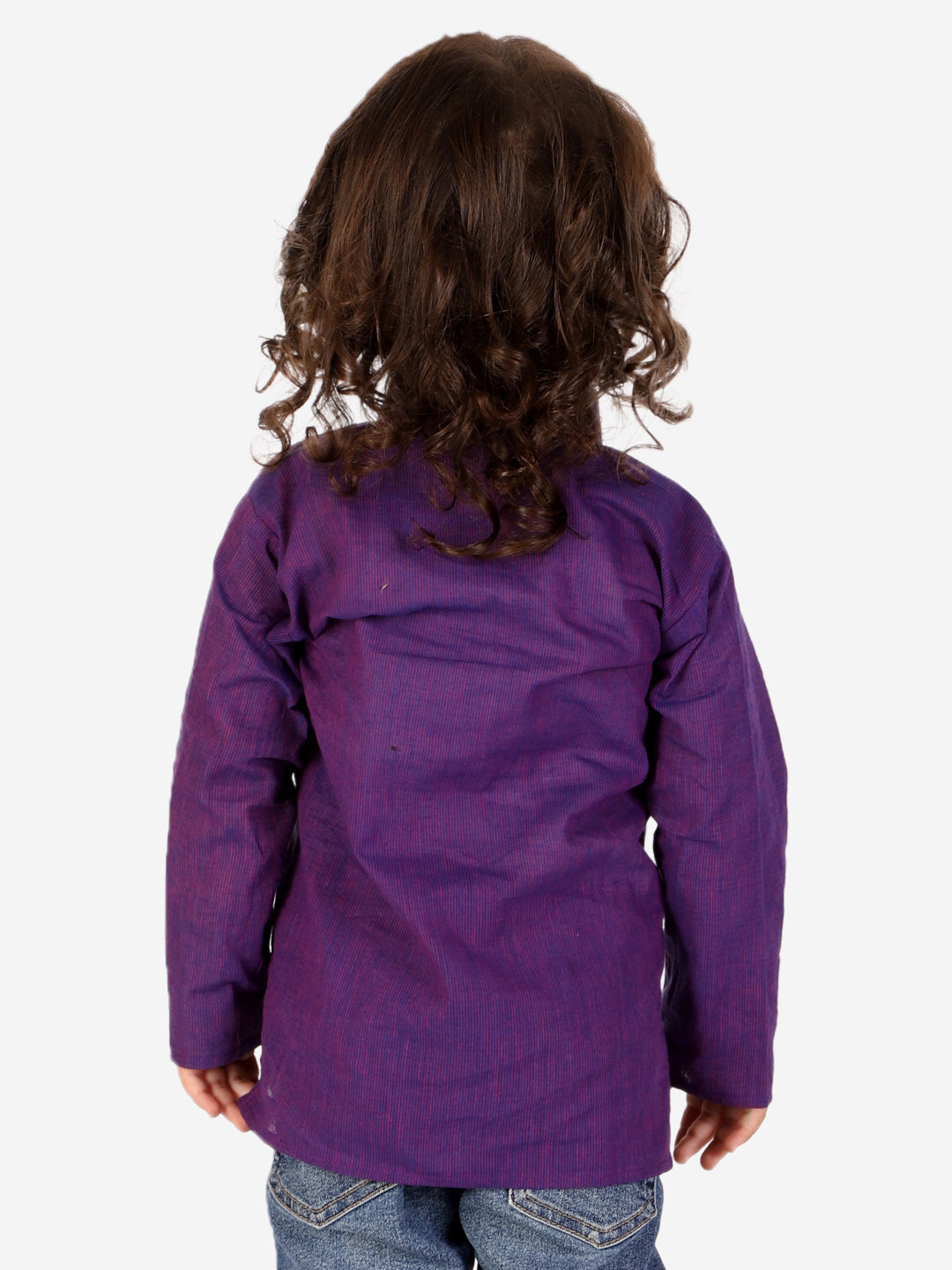 KID1 Trendy Short Kurta Purple