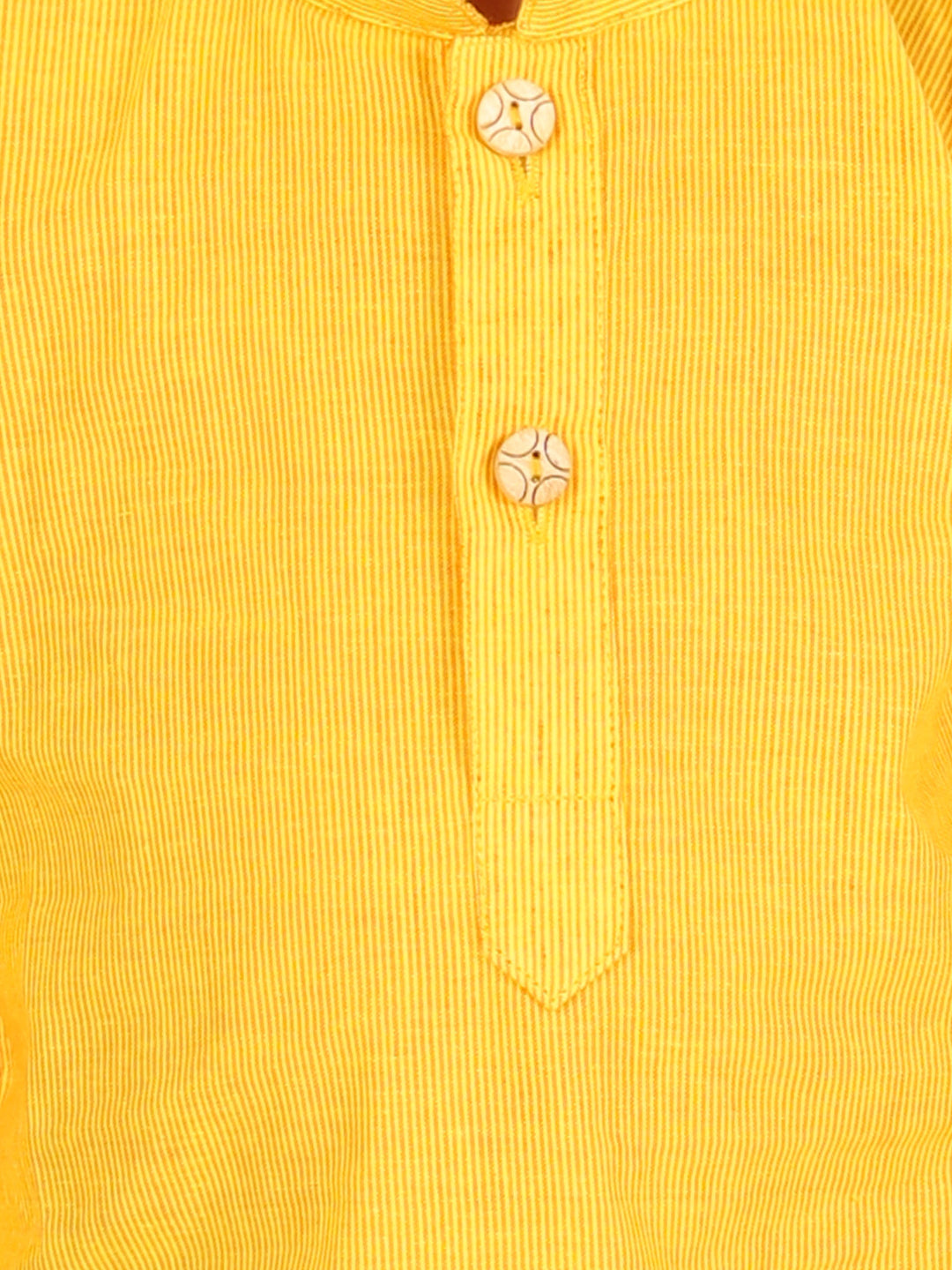 KID1 Trendy Short Kurta Yellow