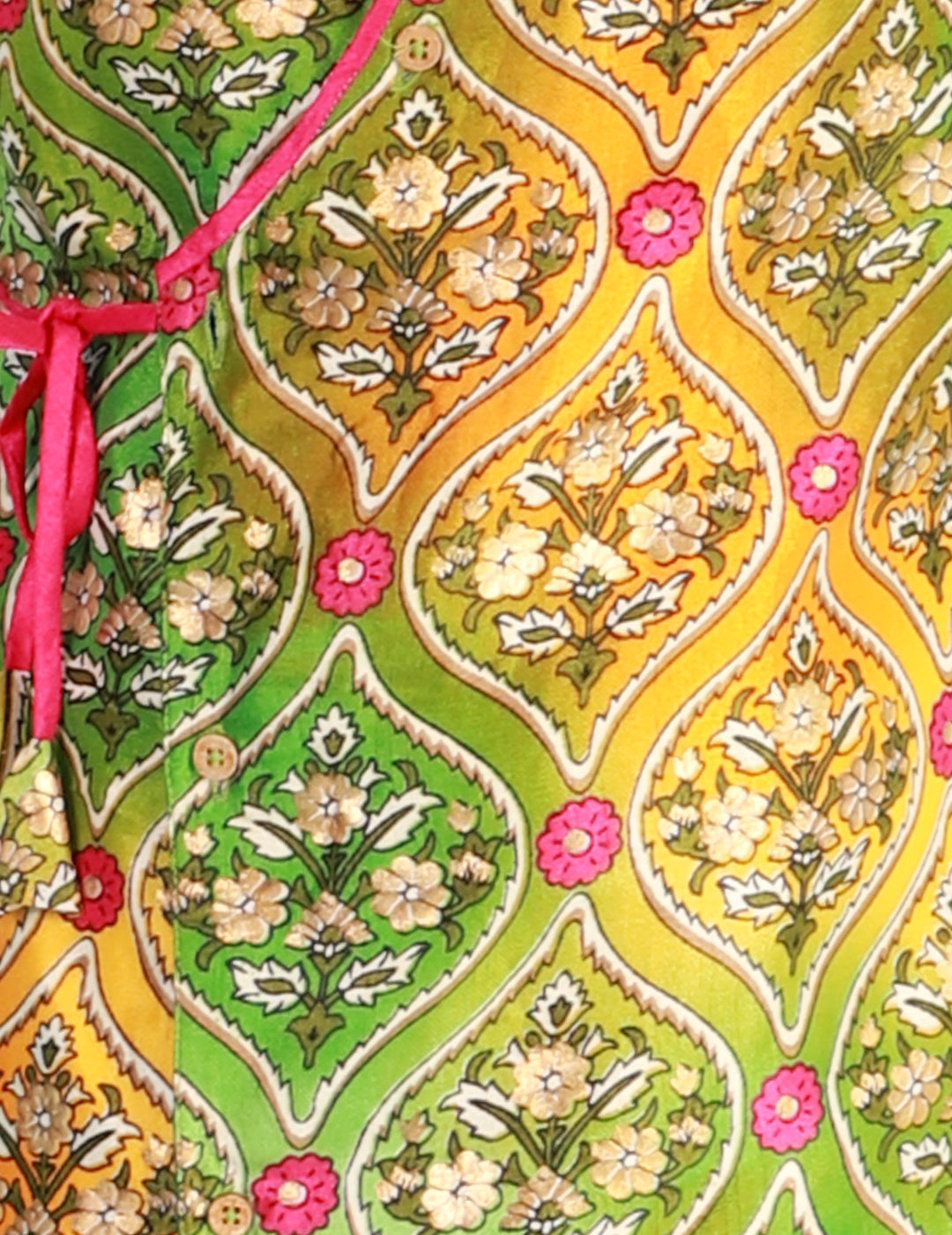 KID1 Festive Nitara Sherwani Dhoti Green