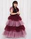 KID1 The Cinderella Party Dress Wine