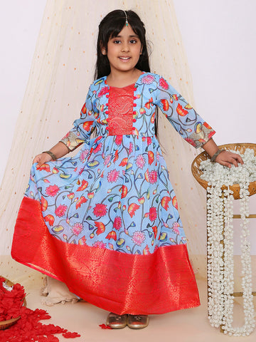 KID1 Arohi Pichwa Long gown Blue