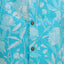 KID1 Floral Jacket with Motif Printed Kurta and Dhoti Set Blue