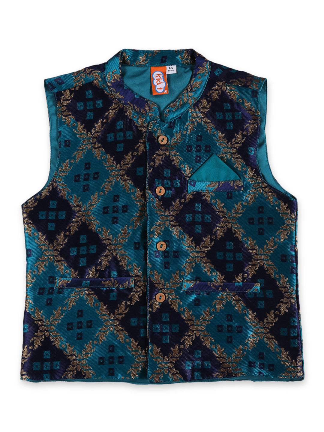 KID1 Digital Print Jacket Only Green