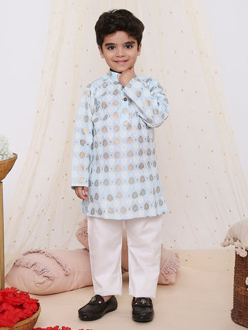 KID1 In-Vouge Kurta Pyjama Blue