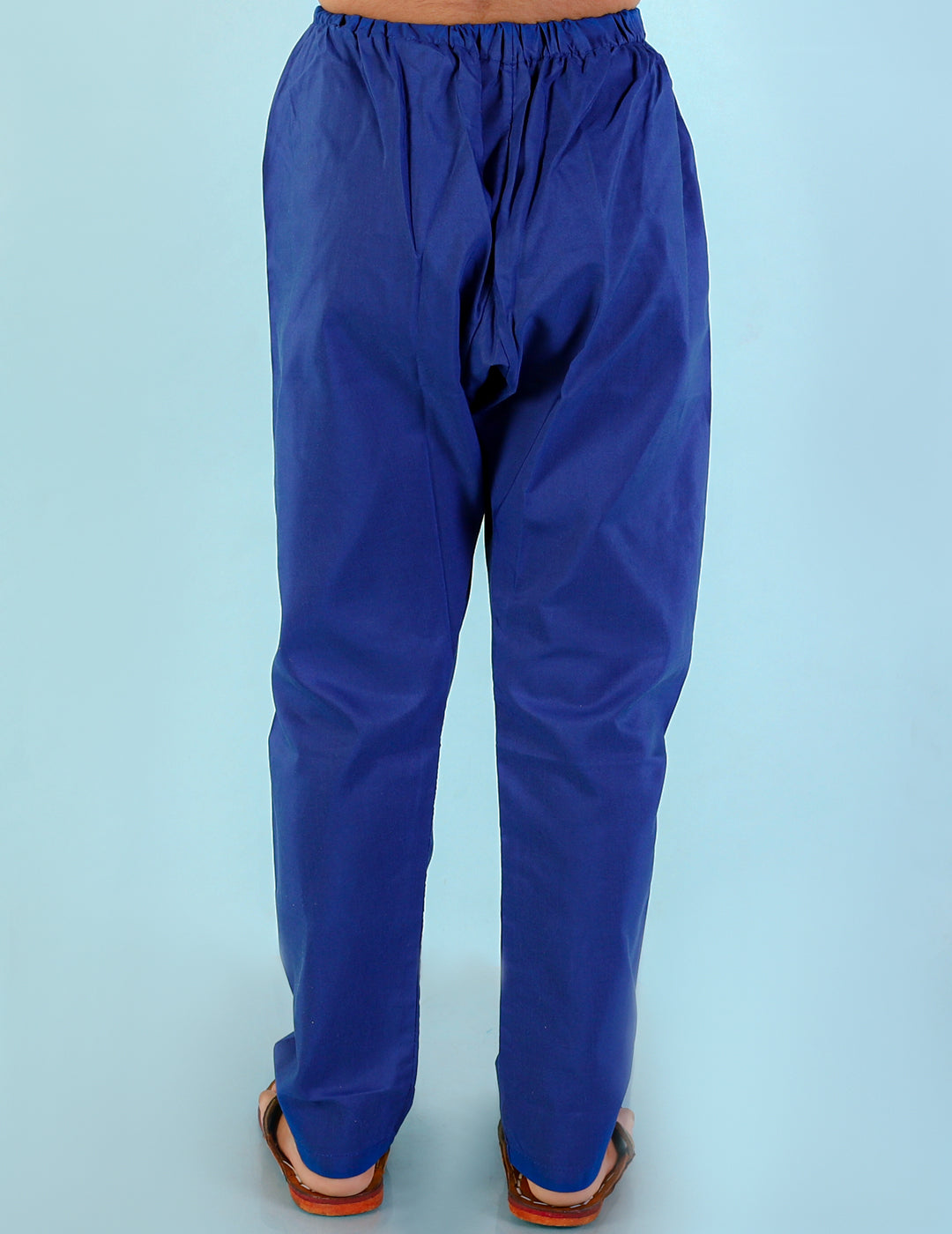 Boys Silk Blend Pyjama Blue