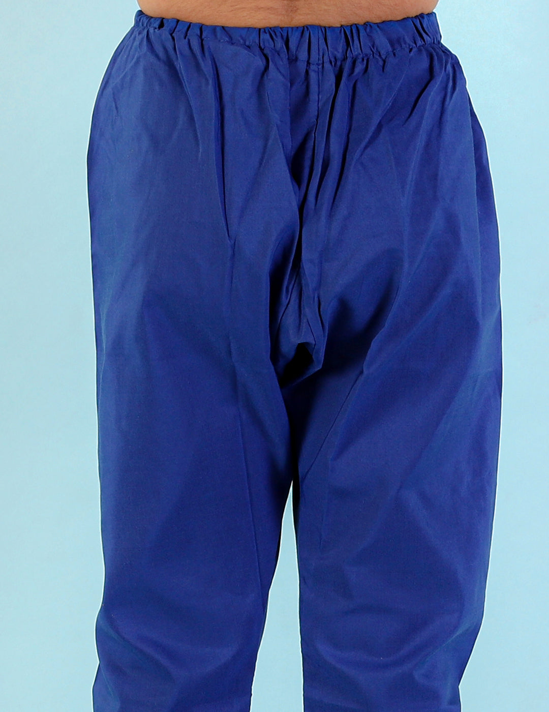 Boys Silk Blend Pyjama Blue