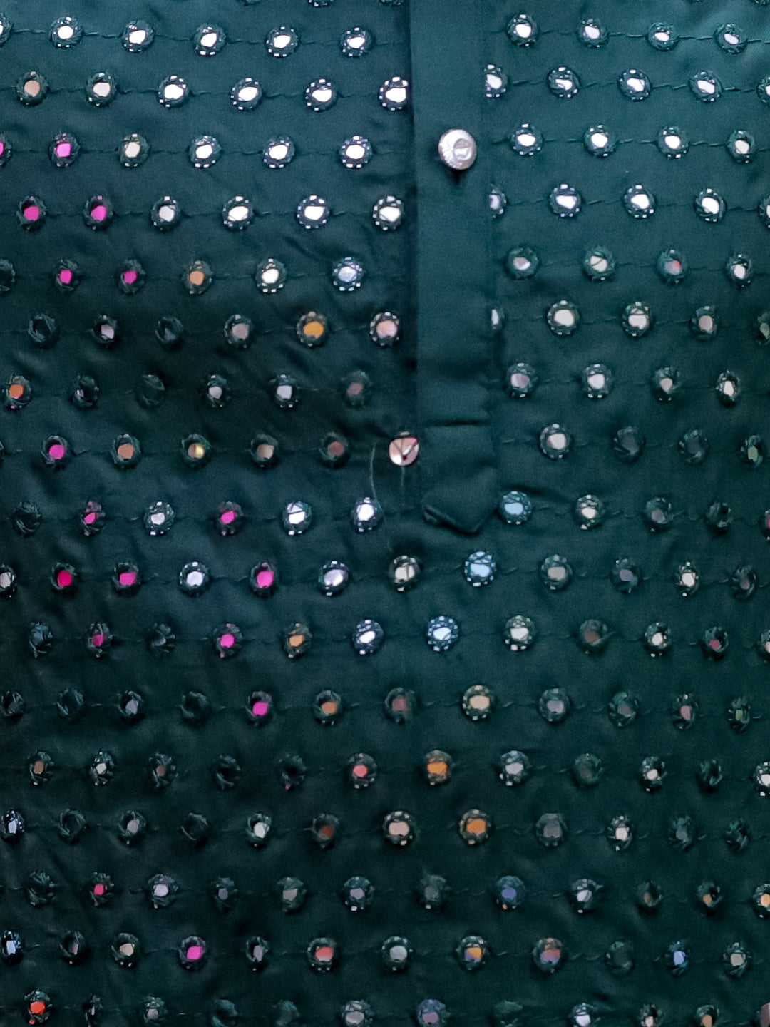 KID1 Mirror Shimmer Kurta Pyjama Green