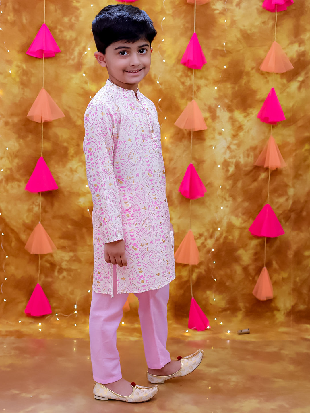 KID1 Anmol Kurta Pyjama Pink