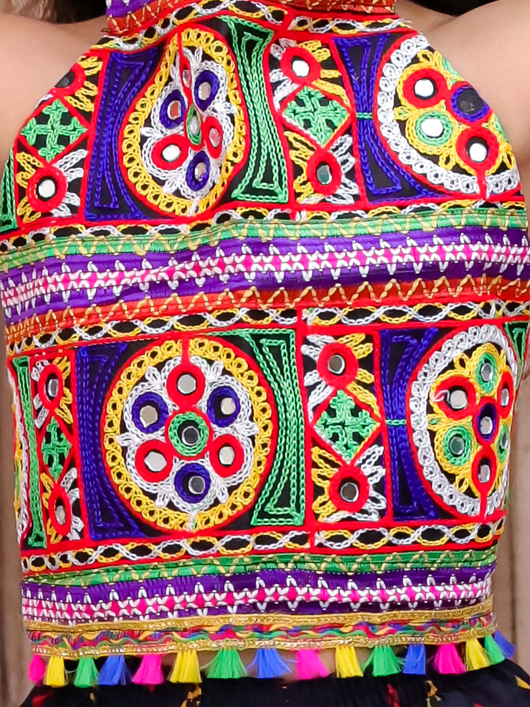 KID1 Dandia Nights Dhoti Set With Cap Black