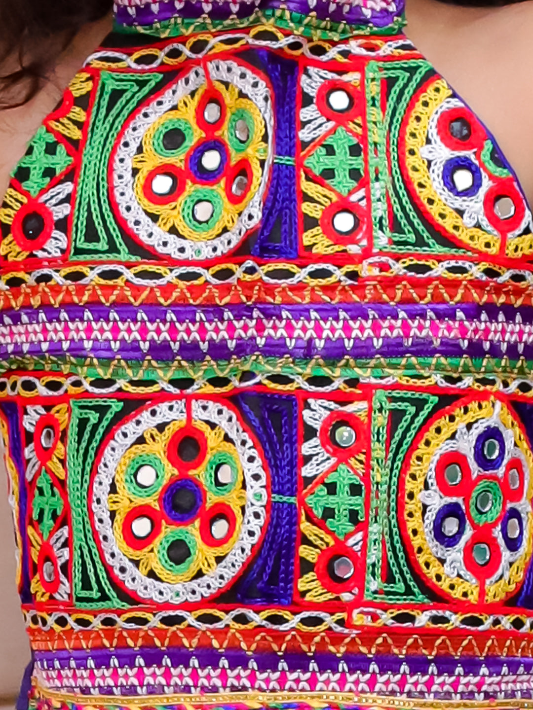 KID1 Dandia Nights Dhoti Set With Cap Blue