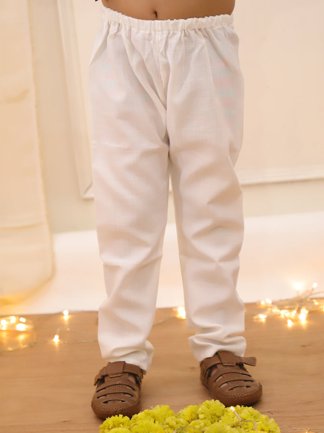 KID1 Spring Floral Jacket Kurta Pyjama Blue