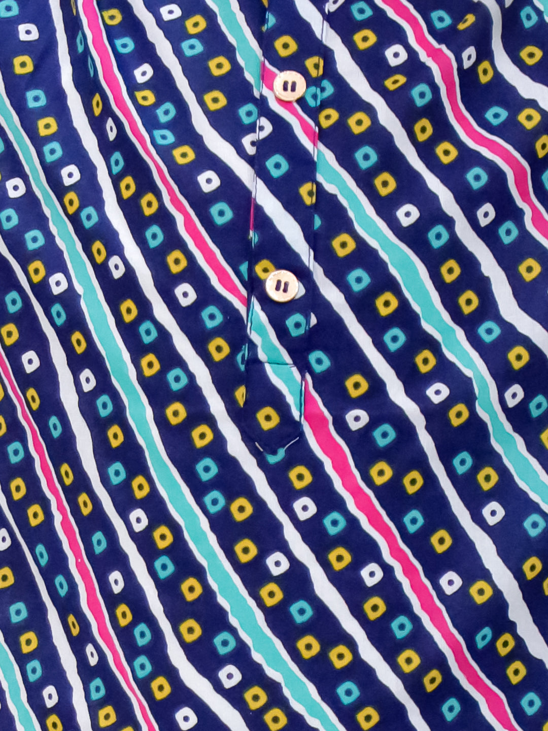 KID1 Lehar Kurta Pyjama Blue