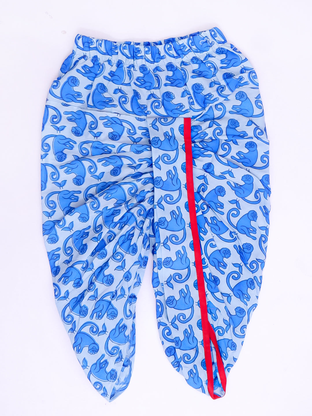 Kid1 Badmash Bandar Kurta Dhoti Set For Boys Blue
