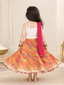 Kid One Rangeela Embroidered Cotton Lehenga Choli For Girls Multi