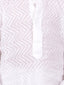 KID1 Zig Zag Print Kurta Dhoti White