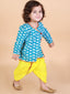 KID1 Krish Angrakha Dhoti Blue