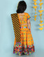 KID1 Pattola Print Lehenga Choli Yellow