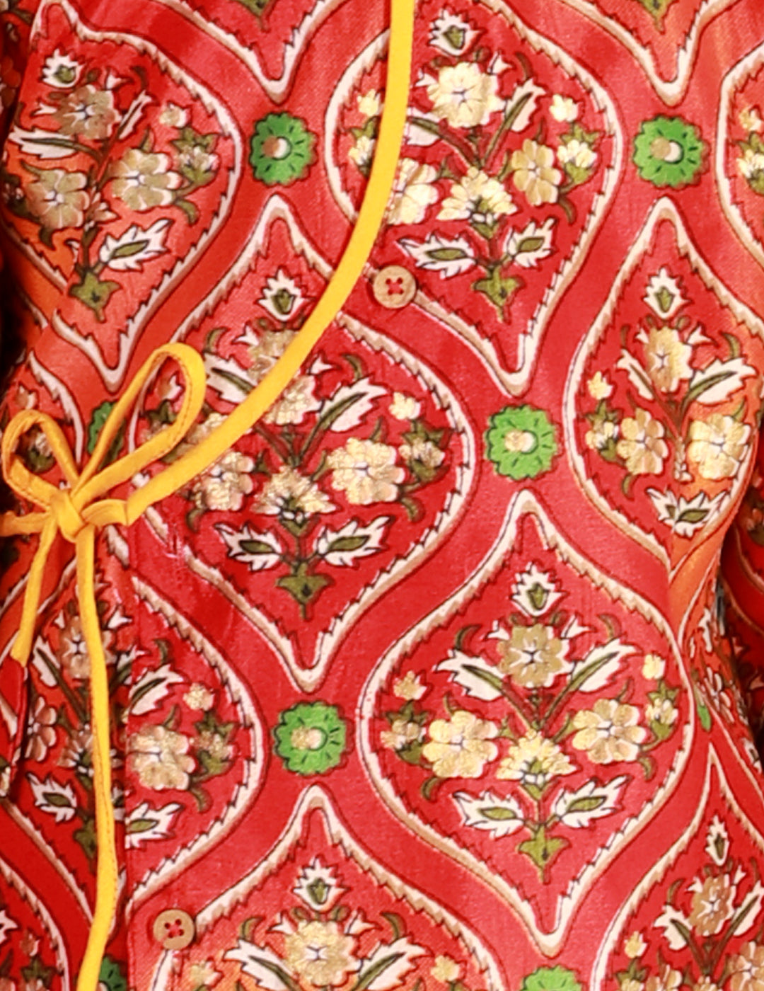 KID1 Festive Nitara Sherwani Dhoti Red