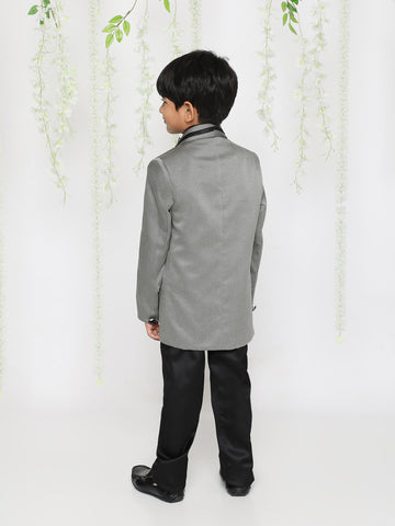 KID1 Tuxedo Party suit Grey