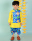 KID1 Festive Kurta With Printed Dhoti Yellow