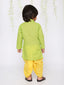 KID1 Patang Dhoti Set Green