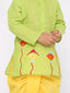 KID1 Patang Dhoti Set Green
