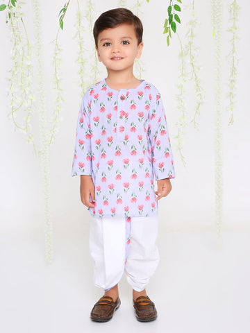 KID1 Oopsy Daisy Boys Kurta Dhoti Set Blue