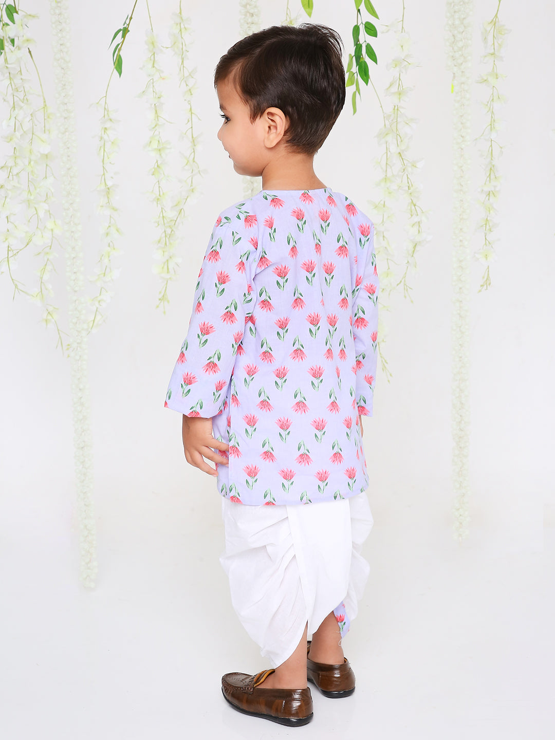 KID1 Oopsy Daisy Boys Kurta Dhoti Set Blue