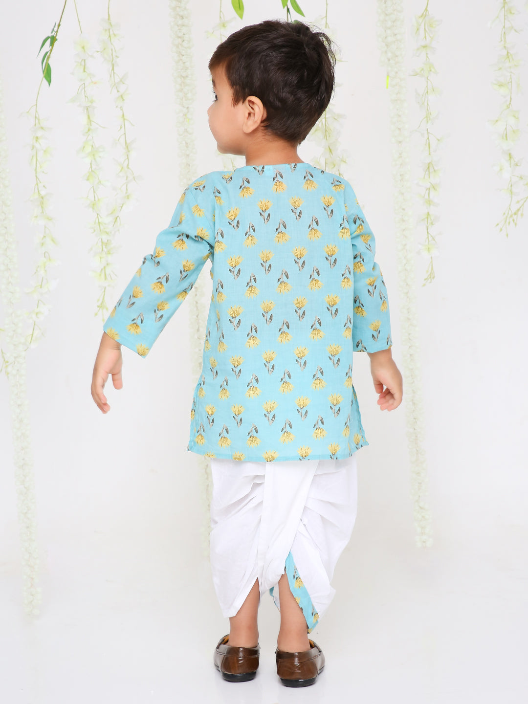 KID1 Oopsy Daisy Boys Kurta Dhoti Set Turquoise
