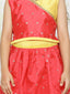 KID1 Festive Choli With Lehenga And Dupatta Red