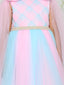 KID1 Princess Bow Birthday Dress Pink
