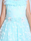 KID1 Elsa Blue Party Dress Blue