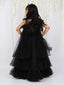 KID1 The Luna Party Dress Black