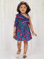 KID1 Lotus Frilly Summer Frock Blue