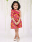 KID1 Lotus Frilly Summer Frock PINK