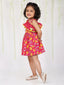 KID1 Lotus Frilly Summer Frock PINK