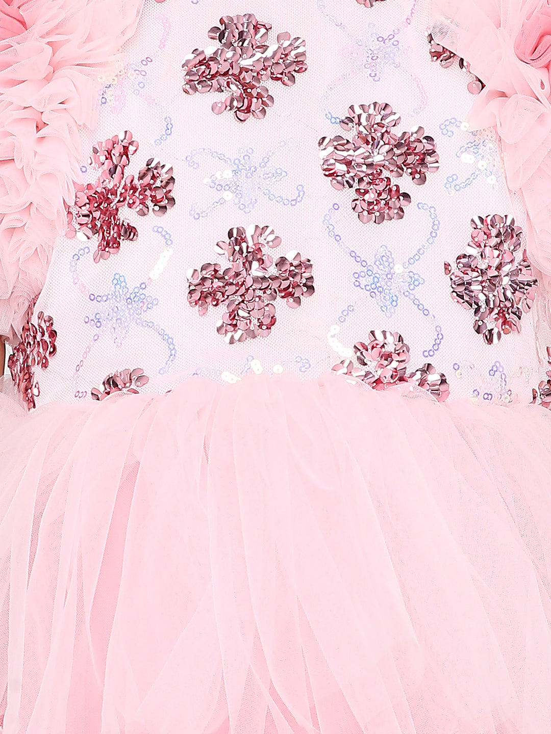 KID1 The Cinderella Party Dress Pink