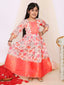 KID1 Arohi Pichwa Long gown Peach