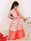 KID1 Arohi Pichwa Long gown Peach