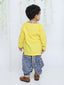KID1 Ethnic Krishna Dress Yellow