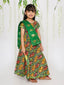 KID1 Mirror Work Navratri Lehenga Choli Black