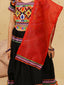 KID1 Embroidered Navratri Lehenga Choli Black