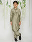 KID1 Pathani Kurta With Salwar Gray