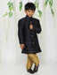 KID1 Embroidered Sherwani Pyjama Navy Blue