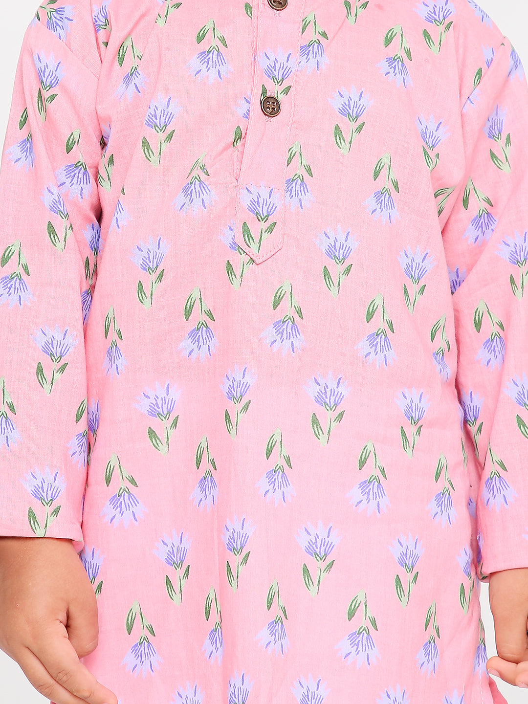 KID1 Oopsy Daisy Boys Kurta Dhoti Set Pink