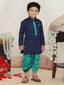 KID1 Gopalan Silk Kurta Dhoti Set Blue
