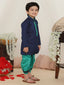 KID1 Gopalan Silk Kurta Dhoti Set Blue