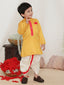 KID1 Gopalan Silk Kurta Dhoti Set Yellow