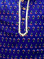 KID1 Printed Kurta Dhoti Set Blue