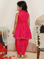 KID1 Anmol Nytara Peplum Dhoti Set Pink